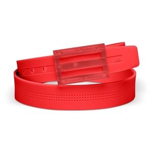 Adidas Silicone Belt - Unisex. New with tags. Red-orange color.